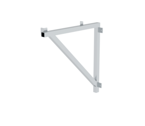 Console triangulaire alu pr larg. de marche 600mm | © MUNK GmbH