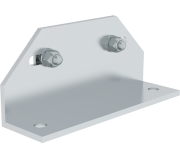 Équerre de base pour fixation au sol. | © MUNK GmbH Équerre de base pour fixation au sol. | © MUNK GmbH