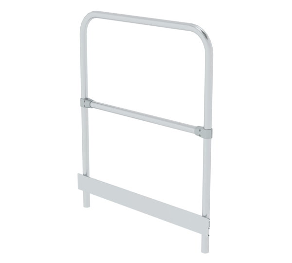 Geländer stirnseitig für Stufenbreite 1000 mm, Plattformbreite 1000mm | © MUNK GmbH Gel. stirns. f. St.br. 1000mm, Plattformbr. 1000mm | © MUNK GmbH