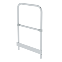 Railing front f. step w 800 mm, pf width 800 mm | © MUNK GmbH