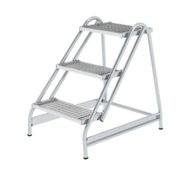 Arbeitspodest einseitig begehbar, 3 Stufen | © MUNK GmbH