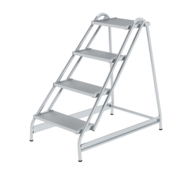 Marchepied avec marches d'un seul côté, 4 marches | © MUNK GmbH