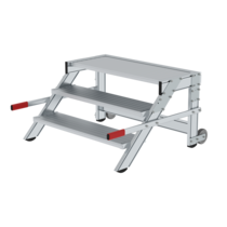 Work platform mobile 1,000 mm st width, 3 steps | © MUNK GmbH