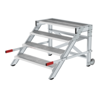 Work platform mobile 1,000 mm st width, 4 steps | © MUNK GmbH