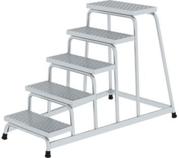 Work platform rigid R13, 5 steps | © MUNK GmbH