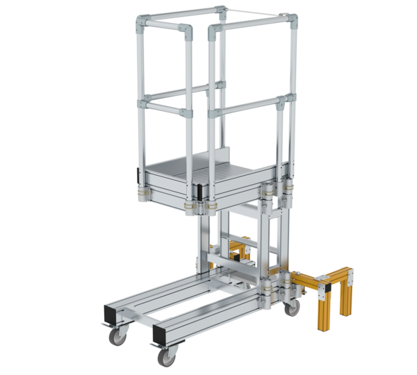 Plate-forme de bureau Desk Surfer 4 marches | © MUNK GmbH