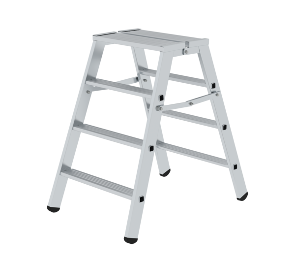 Hinged platform, 2-sided access, 2x4 steps | © MUNK GmbH