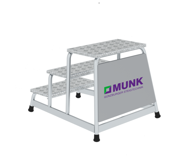 Equestrian climbing aid StepSecure 3 steps | © MUNK GmbH