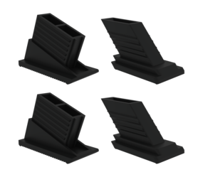 Innenschuhe für Aluminium-Klapptreppen | © MUNK GmbH Innenschuhe für Aluminium-Klapptreppen | © MUNK GmbH