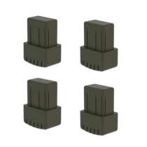 Inside shoe for steel and wood step stools  | © MUNK GmbH