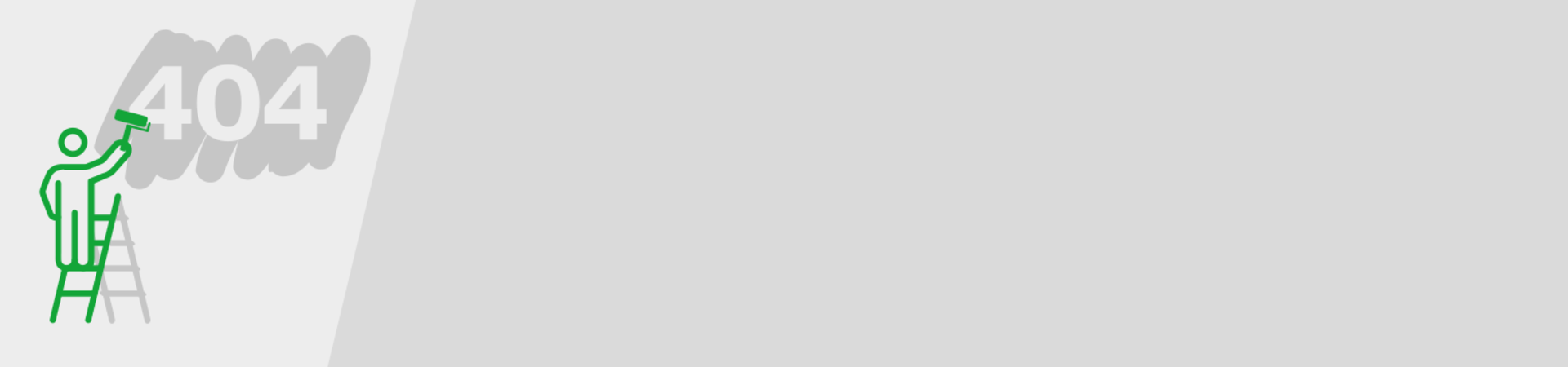 Illustration of a person on a ladder painting over a 404 error message | © MUNK GmbH