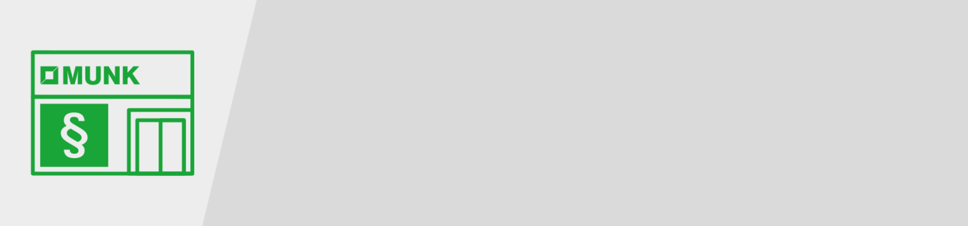 Iconhafte Darstellung eines Dokuments mit Paragraphenzeichen für Allgemeine Geschäftsbedingungen | © MUNK GmbH