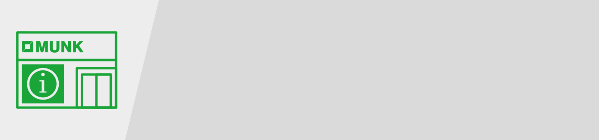 Symbol für Anbieterangaben und Unternehmensinformationen | © MUNK GmbH