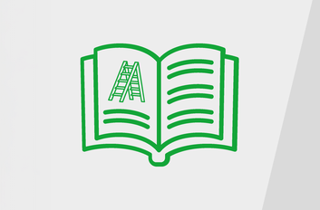 Offenes Buch mit Leiter-Symbol als Teaser zu den MUNK Blätterkatalogen | © MUNK GmbH