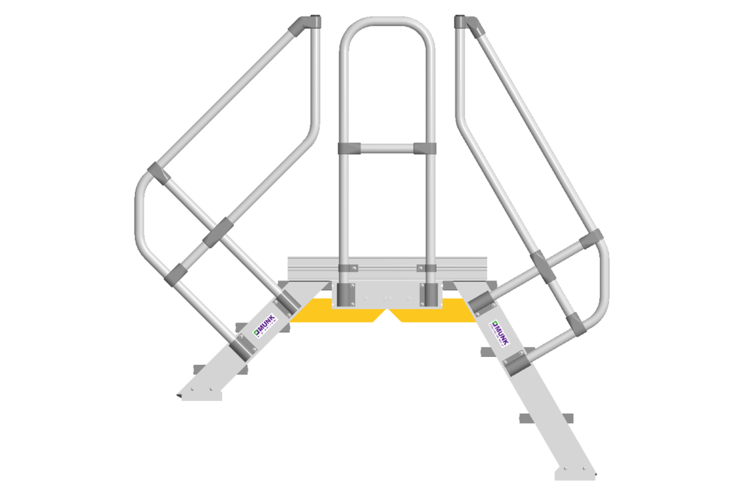 Überstiege: Höhenversatz und unterschiedliche Neigungen möglich | © MUNK GmbH