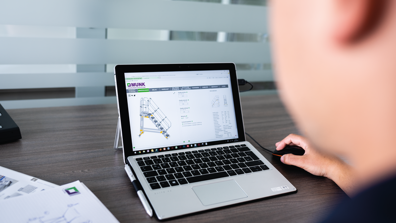 Configurateur de produits Utilisation | © MUNK GmbH