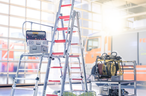 Rescue equipment in the fire station | © MUNK GmbH