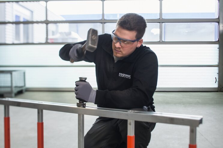 Munk Service Sprossenaustausch | © MUNK GmbH