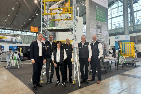 MUNK-Team auf der Messe Arbeitsschutz Aktuell 2024 | © MUNK GmbH