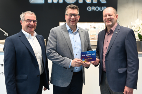 IHK-Ausbildungssignet 2026 für die MUNK Group in Günzburg