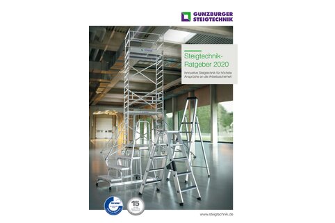 Plus complet et plus clair : un nouveau concept pour le catalogue de techniques d’accès 2020 de Günzburger Steigtechnik | © MUNK GmbH