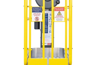 The FlexxLift features a double swing door for the ultimate in safety at work.  | © MUNK GmbH