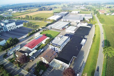 Günzburger Steigtechnik's headquarters are set to continue growing. The company is investing around Euro 15 million in the district of Günzburg, creating sufficient space for its growing business units. | © MUNK GmbH