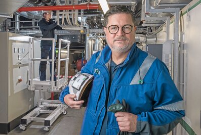 Dr. Oliver Polanz and his team at SPIE live occupational health and safety. | © MUNK GmbH