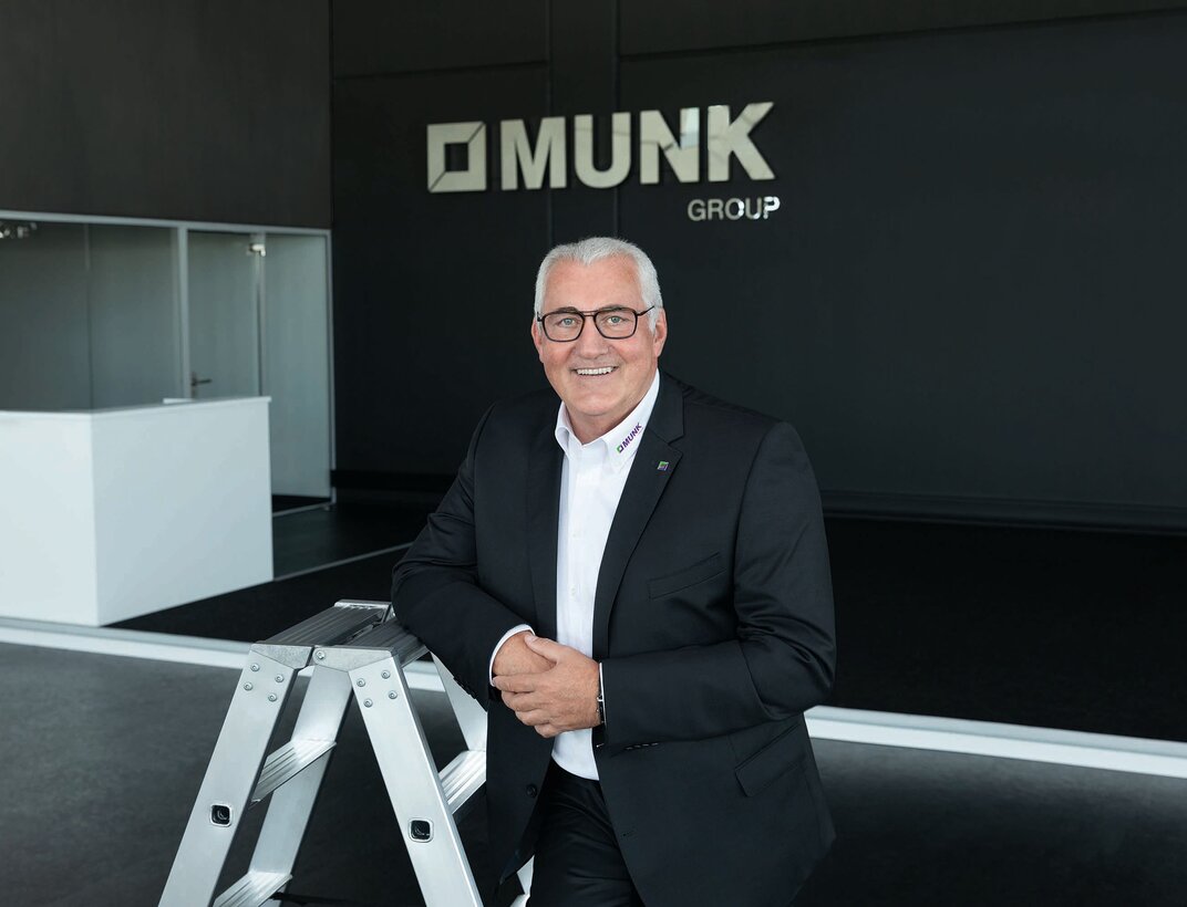 Inhaber und Geschäftsführer Ferdinand Munk blickt auf ein weiteres starkes Geschäftsjahr der Munk Group zurück. Das Unternehmen hat 2021 trotz aller Herausforderungen durch die Corona-Pandemie gut gemeistert | © MUNK GmbH