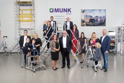 The Munk Group is supported by the Munk family of entrepreneurs. This is now also reflected in the name. | © MUNK GmbH