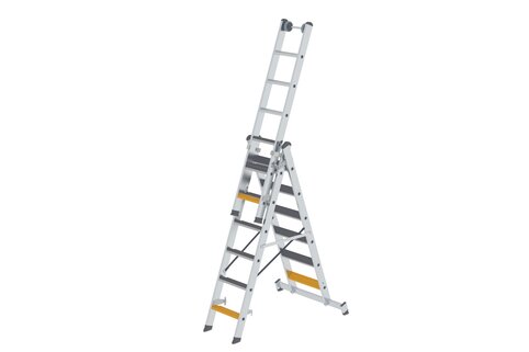 Pour un plus de signalisation et de sécurité, les marchepieds clip-step R13 sont également disponibles en jaune. | © MUNK GmbH