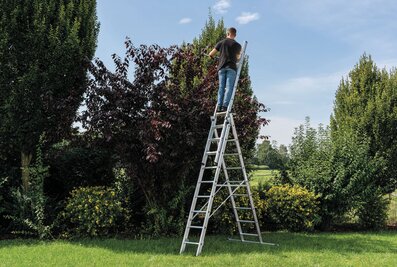 The multi-purpose ladders are versatile in use | © MUNK GmbH
