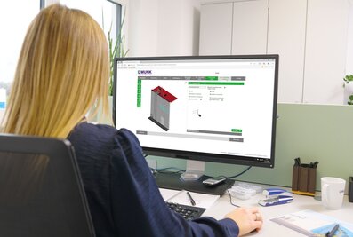 Munk Günzburger Steigtechnik presents the first vertical ladder configurator with realistic wall simulation. | © MUNK GmbH