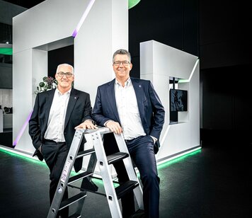 Les directeurs Ferdinand Munk et Alexander Werdich reviennent sur les 125 ans de succès de l'entreprise familiale. | © MUNK GmbH