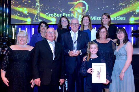 Ferdinand and Ruth Munk with family at the award ceremony. | © MUNK GmbH