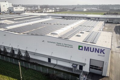The Munk Group, based in Günzburg and Leipheim, has stood for "Safety. Made in Germany" for 125 years. | © MUNK GmbH
