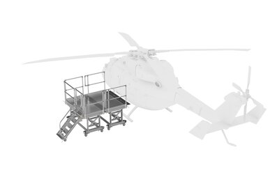 Mobile work platforms from Munk Günzburger Steigtechnik reduce makeready times and maintenance costs. | © Munk GmbH