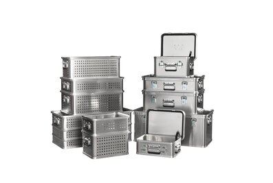 Order in transport logistics is ensured by the transport boxes of the Munk Rettungstechnik. | © Munk GmbH