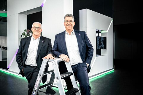 Les directeurs reviennent sur un exercice 2025 réussi : Ferdinand Munk et Alexander Werdich. | © MUNK GmbH