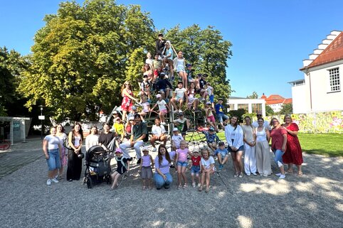 Camp d'été Munk-Kids  Des visages rayonnants pour le début des vacances : le camp d'été Munk-Kids a offert aux enfants des employés du MUNK Group des jeux, du plaisir et de la convivialité. | © MUNK GmbH