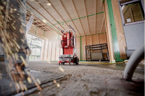 With the SafeCaddy in the "fire protection" version, you can respond quickly to fires anywhere. | © MUNK GmbH