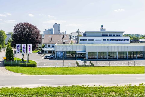 Die Munk Group hat ein neues Kundenzentrum gestaltet und damit einen besonderen Treffpunkt für Sicherheit made in Germany geschaffen. Foto: Tobias Atzkern/Munk Group | © Munk Group