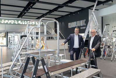 Ferdinand Munk (right) and son-in-law Alexander Werdich, the owners and managing directors of the Munk Group. Photo: Axel Weiß/Munk Group | © Munk Group