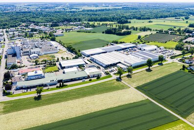 Impressive: The Munk Group site with plants 1 and 2 in Donauried. Photo: Tobias Atzkern/Munk Group | © Munk Group