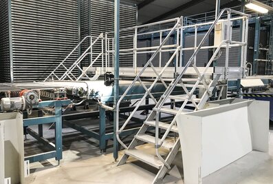 Munk Günzburger Steigtechnik also offers its catwalk systems in modular design and in a modular system. They can be assembled individually and cost-effectively. | © MUNK GmbH