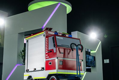 Munk Rettungstechnik has developed the mobile container for fire safety education for the next generation. | © MUNK GmbH
