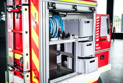 Munk Rettungstechnik has developed the fire safety education mobile container for the next generation. | © MUNK GmbH