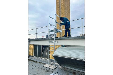 L'unité de services MUNK Service a pris en charge tous les travaux de montage. | © MUNK GmbH