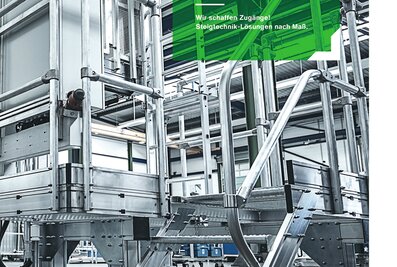 Die Munk Günzburger Steigtechnik präsentiert hochindividuelle Steigtechniklösungen im neuen Katalog „Sonderkonstruktionen Nr.7“. | © MUNK GmbH