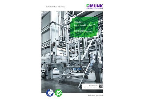 Munk Günzburger Steigtechnik presents highly customised access equipment solutions in the new catalogue ‘Special Constructions No. 7’. | © MUNK GmbH